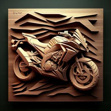 3D model Kawasaki Z300 (STL)